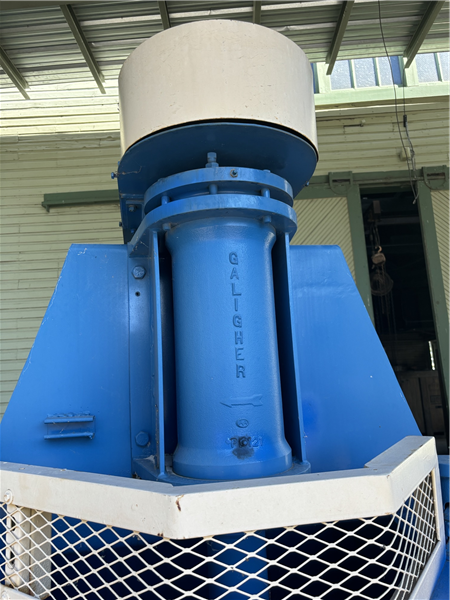Galigher Model 6 Tpaa 9000 Tank Pump With 15 Hp Motor)